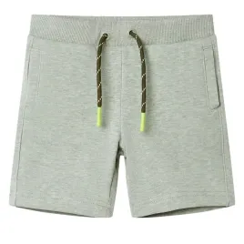 szorty-dzieciece-ze-sznurkiem-jasne-khaki-melanz-104