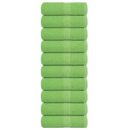 reczniki-hotelowe-10-szt-zielone-30x50-cm-bawelna-100percent