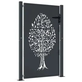 furtka-ogrodowa-antracytowa-105x155-cm-stal-motyw-drzewa