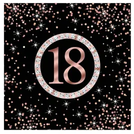 serwetki-papierowe-18-urodziny-czarny-rose-gold-maki-33-cm-20-szt