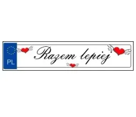 tablica-rejestracyjna-dla-mlodej-pary-razem-lepiej