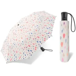 essentials-happy-rain-42309-parasolka-biala-z-kroplami