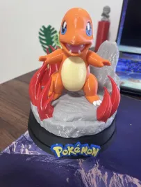 pokemon-004-charmander-figurka-kolekcjonerska-druk-3d