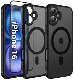 etui-do-iphone-16-do-magsafe-matt-case-wzmacniane-360-szklo-5d-premium