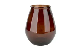 wazon-szklany-23-cm-brazowy-san-miguel-recykling