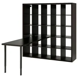ikea-kallax-lagkapten-biurko-czarny-czarnybraz-182x179x182-cm