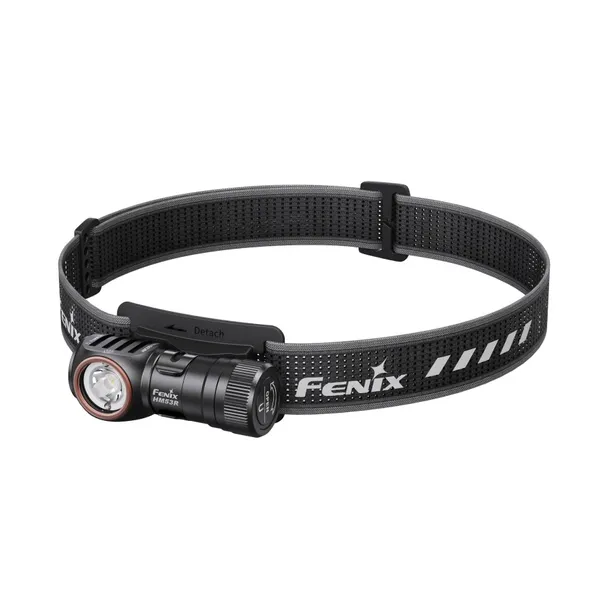 Latarka czołowa kątowa Fenix HM53R czarna 1200 lm 158 m 135 h USB-C +Zestaw