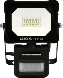 reflektor-led-yato-yt-81826-10w-900lm-ip54-czujnik-ruchu-10m-6500k