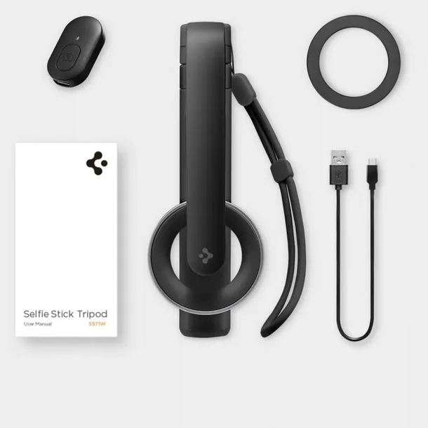 spigen-do-magsafe-selfie-stick-tripod-bluetooth-do-iphone-black-material-aluminium-tworzywo-sztuczne