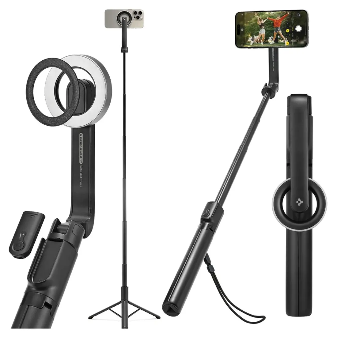 spigen-s580w-do-magsafe-selfie-stick-tripod-do-iphone-bluetooth-black