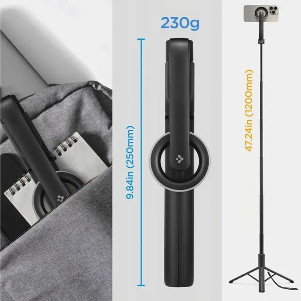 spigen-s580w-do-magsafe-selfie-stick-tripod-do-iphone-bluetooth-black-model-kijek-do-selfie