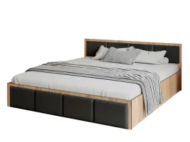 lozko-dior-costa-160-dab-craft-zloty-2x-poczworny-panel-z-eko-skory