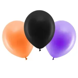 balony-na-halloween-pastelowe-czarne-pomaranczowe-fioletowe-30cm-rainbow-30