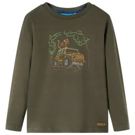 koszulka-dziecieca-z-dlugimi-rekawami-khaki-9