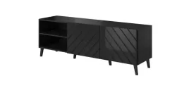 szafka-rtv-abeto-150x42x52-czarny-czarny-polysk