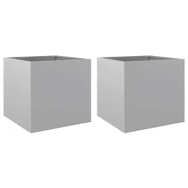 donice-2-szt-srebrne-42x40x39-cm-stal-galwanizowana