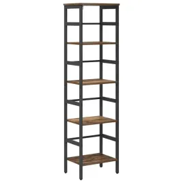polka-na-ksiazki-stare-drewno-40-x-295-x-149-cm