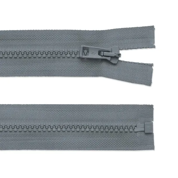Zamek kostkowy rozdzielczy 80cm szary 18-0306