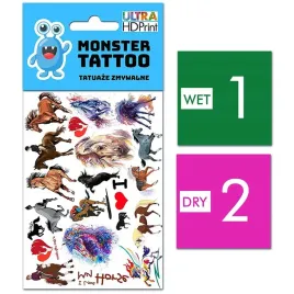 tatuaze-zmywalne-dla-dzieci-konie-wzory-oryginalne