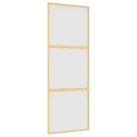 drzwi-przesuwne-zlote-76x205-cm-mrozone-szklo-esg-aluminium