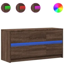 szafka-pod-tv-z-led-brazowy-dab-100x34x50-cm