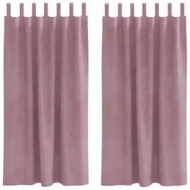 zaslony-z-zaslonami-2-pcs-ciemnorozowy-140-x-175-cm-aksamit