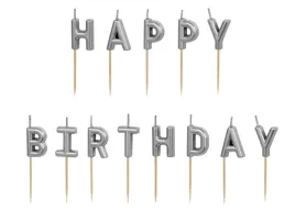 swieczki-urodzinowe-happy-birthday-srebrne-metaliczne-partydeco-zestaw