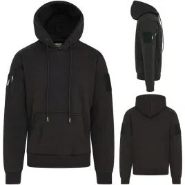 bluza-taktyczna-kombat-tactical-hoodie-kangurka-czarna-rzepy-m