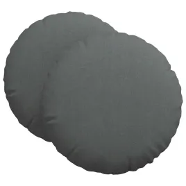 poduszki-na-siedziska-2-pcs-ciemnoszary-o60-x-21-cm-tkanina