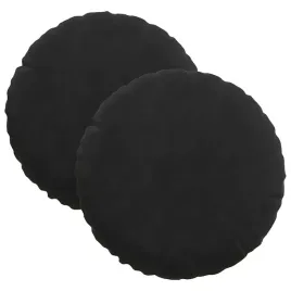 poduszki-na-siedziska-2-pcs-czarny-o-40-x-13-cm-aksamit