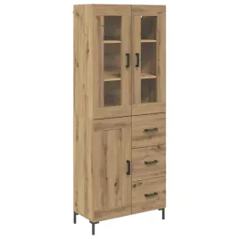 highboard-z-szuflada-2-pcs-dab-rzemieslniczy-695-x-34-x-180-cm