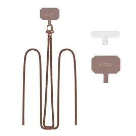 tech-protect-c5s-rope-crossbody-strap-chocolate-brown