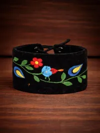 bransoletka-haftowana-kwiaty-folk-kaszuby