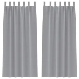 firany-blackout-z-kolkami-2-pcs-jasnoszary-260-x-140-cm