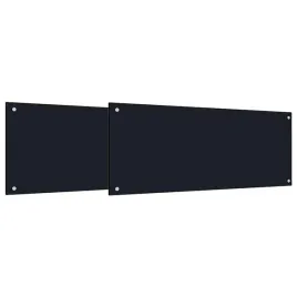 przod-kuchenny-2-pcs-czarny-100-x-40-cm-szklo-hartowane