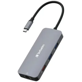 verbatim-adapter-hub-usb-c-hdmi-3xusb-a-sd-microsd-2xusb-c-eternet