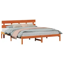 ramka-lozka-brazowy-200-x-200-cm-lite-drewno-sosnowe