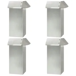 ogrodzenie-slimakowe-4-pcs-srebrny-135-x-135-x-25-cm