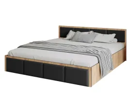 lozko-dior-costa-160-dab-craft-2x-poczworny-panel-w-kolorze-czarnym