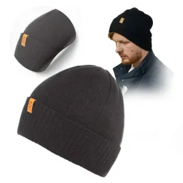 czapka-beanie-zimowa-meska-uniwersalna-klasyczna-wywijana-czarna-modna