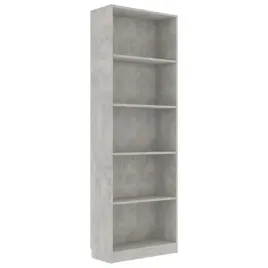 5-poziomowy-regal-na-ksiazki-betonowy-szary-60x24x175-cm