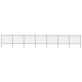ogrodzenie-z-pretow-z-grotami-stalowe-119-x-15-m-czarne