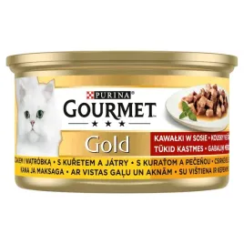 mokra-karma-dla-kota-gourmet-gold-kawalki-kurczak-i-watrobka-puszka-85g