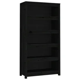 regal-na-ksiazki-czarny-80x35x154-cm-lite-drewno-sosnowe