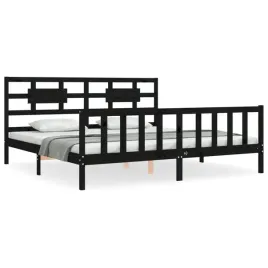 rama-lozka-z-wezglowiem-czarna-200x200-cm-lite-drewno