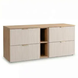 szafka-pod-umywalke-140-cm-kaszmir-orzech-z-ryflowanymi-frontami-willy