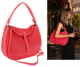torebka-damska-worek-shopper-pleciona-na-ramie-listonoszka-mc677-czerwona