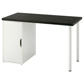 ikea-lagkapten-alex-biurko-czarnybraz-bialy-120x60-cm