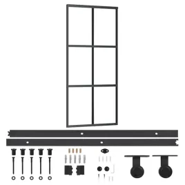 drzwi-przesuwne-z-osprzetem-szklo-esg-i-aluminium-90x205-cm