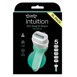 wilkinson-intuition-sensitive-maszynka-z-4-ostrzami-i-5-wkladow